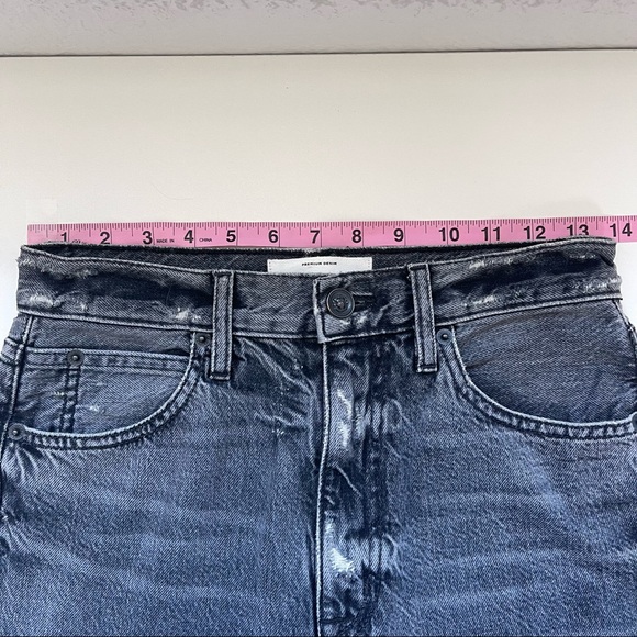 SLVRLAKE Beatnik High Rise Slim Jean Moon Light Charcoal Size 27 - Picture 8 of 8